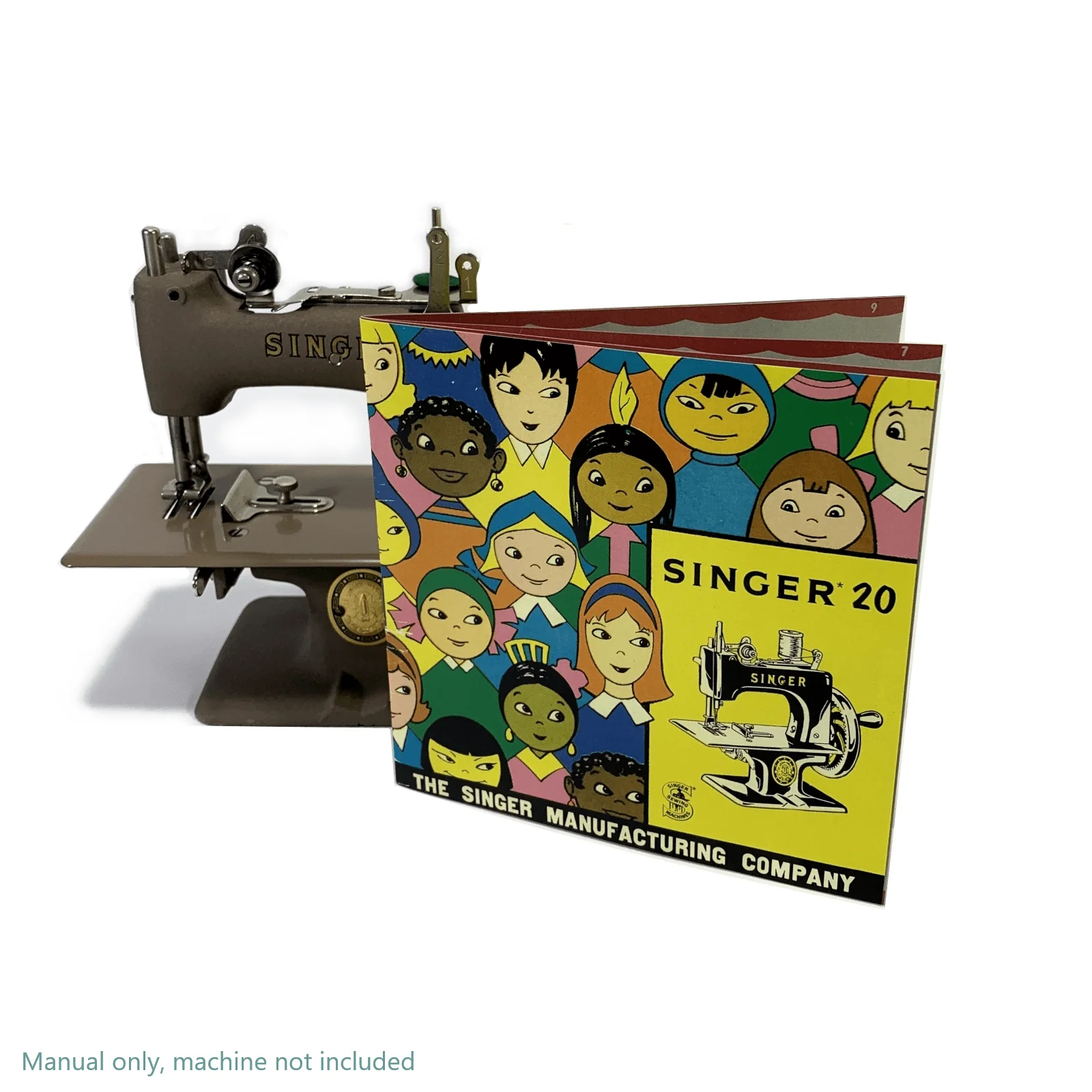 Instruction Manual for Singer Toy Sewhandy Model 20 Sewing Machine 1955 NEW