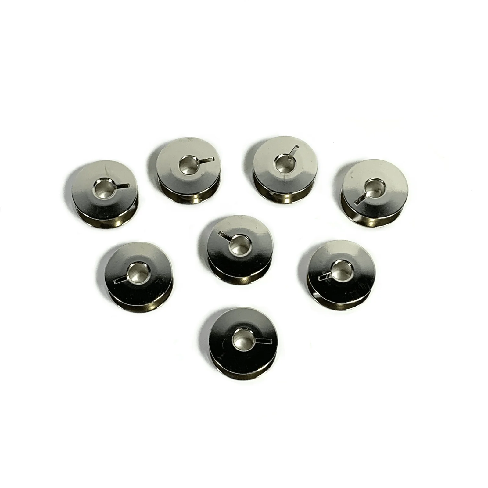 New L Type Steel Bobbins for Singer Sewing Machine Model 115 206 306 319 320 Lot of 8