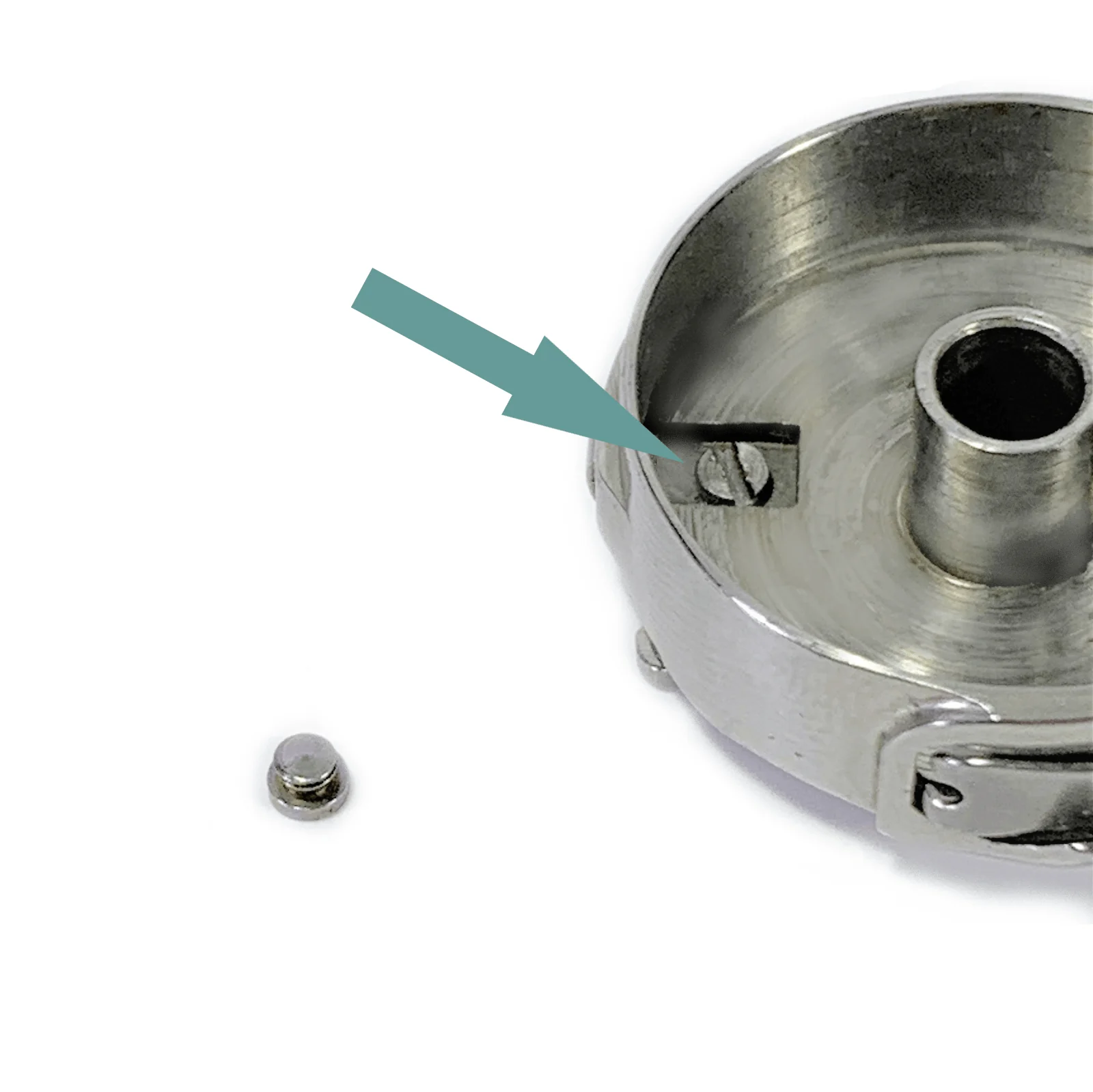 New Latch Screw for Singer 301 221 222K Featherweight Sewing Machine Bobbin Case