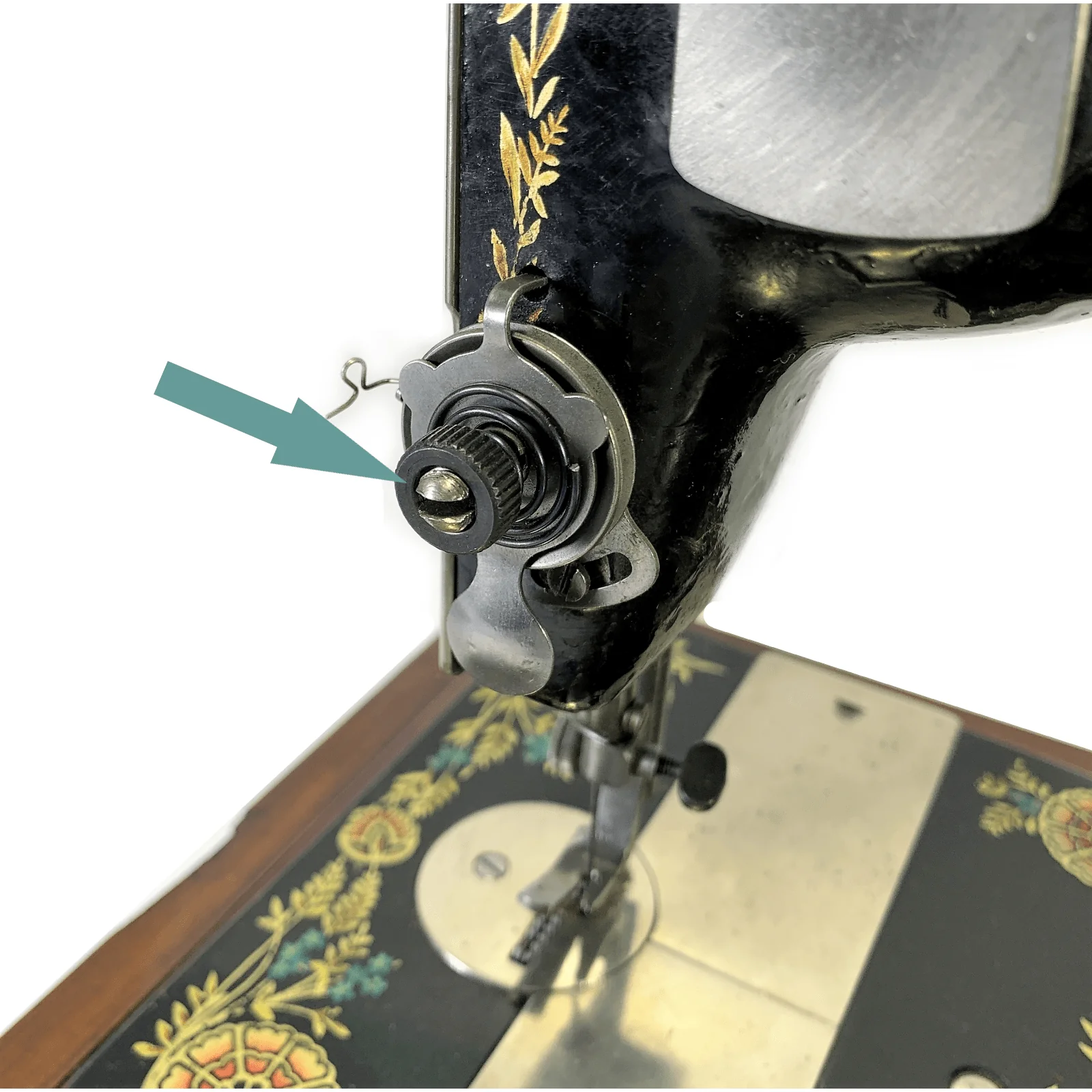 New Singer Sewing Machine Tension Assembly Thumb Nut 1560 for 27 127 28 128 66 99