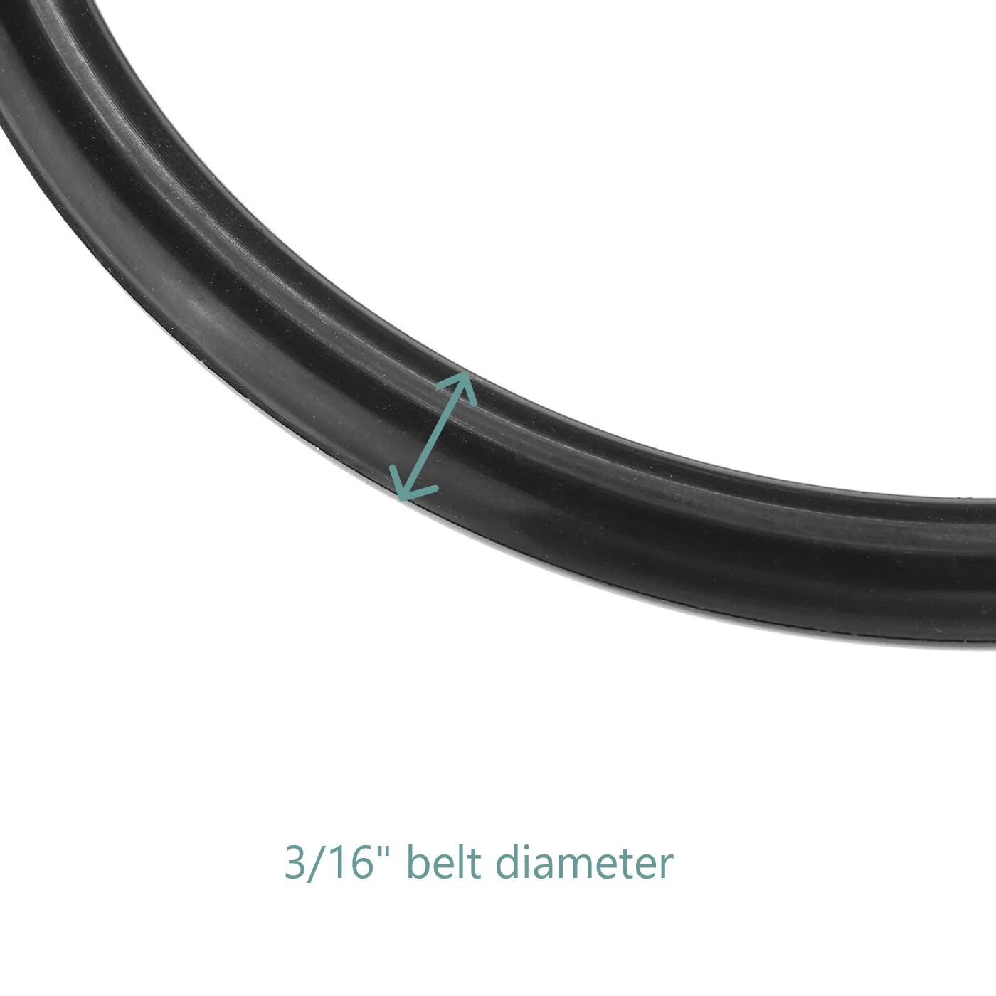 New Universal Sewing Machine Rubber Stretch Belt TB-300 Lrg 15" to 17" - Image 2