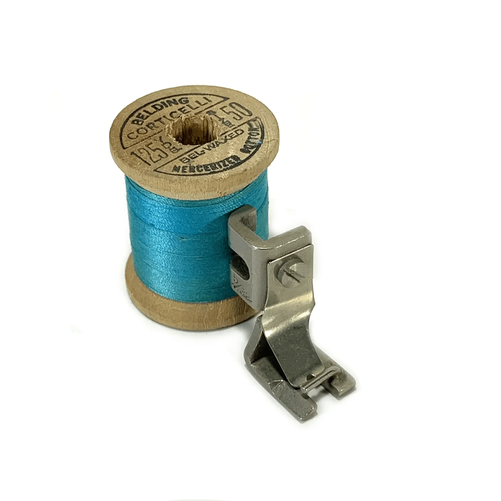 Scarce Singer Sewing Machine Low Shank 5/32" Blind Stitch Braider Foot Simanco 121614