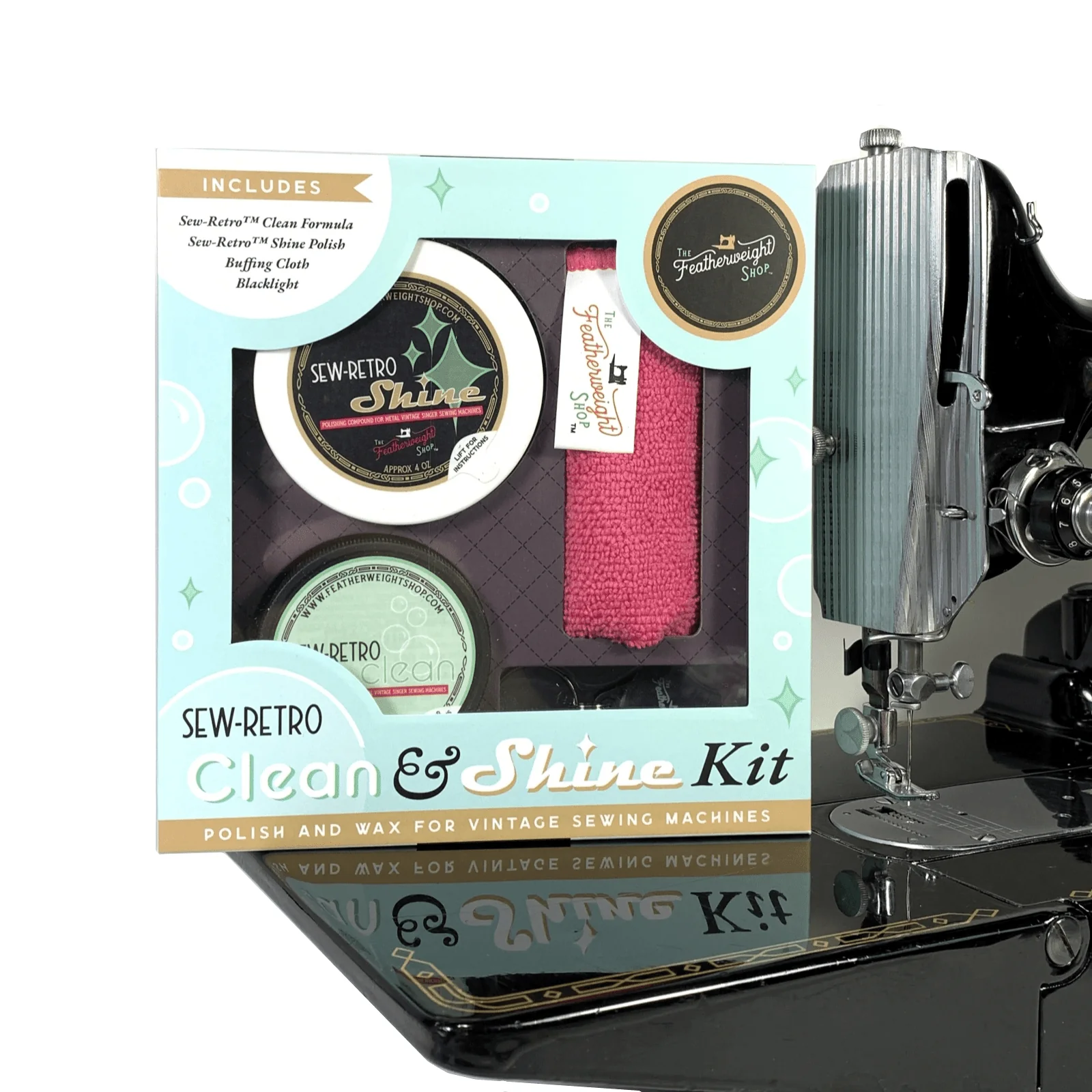 Sew-Retro Clean & Shine Kit for Vintage Sewing Machines