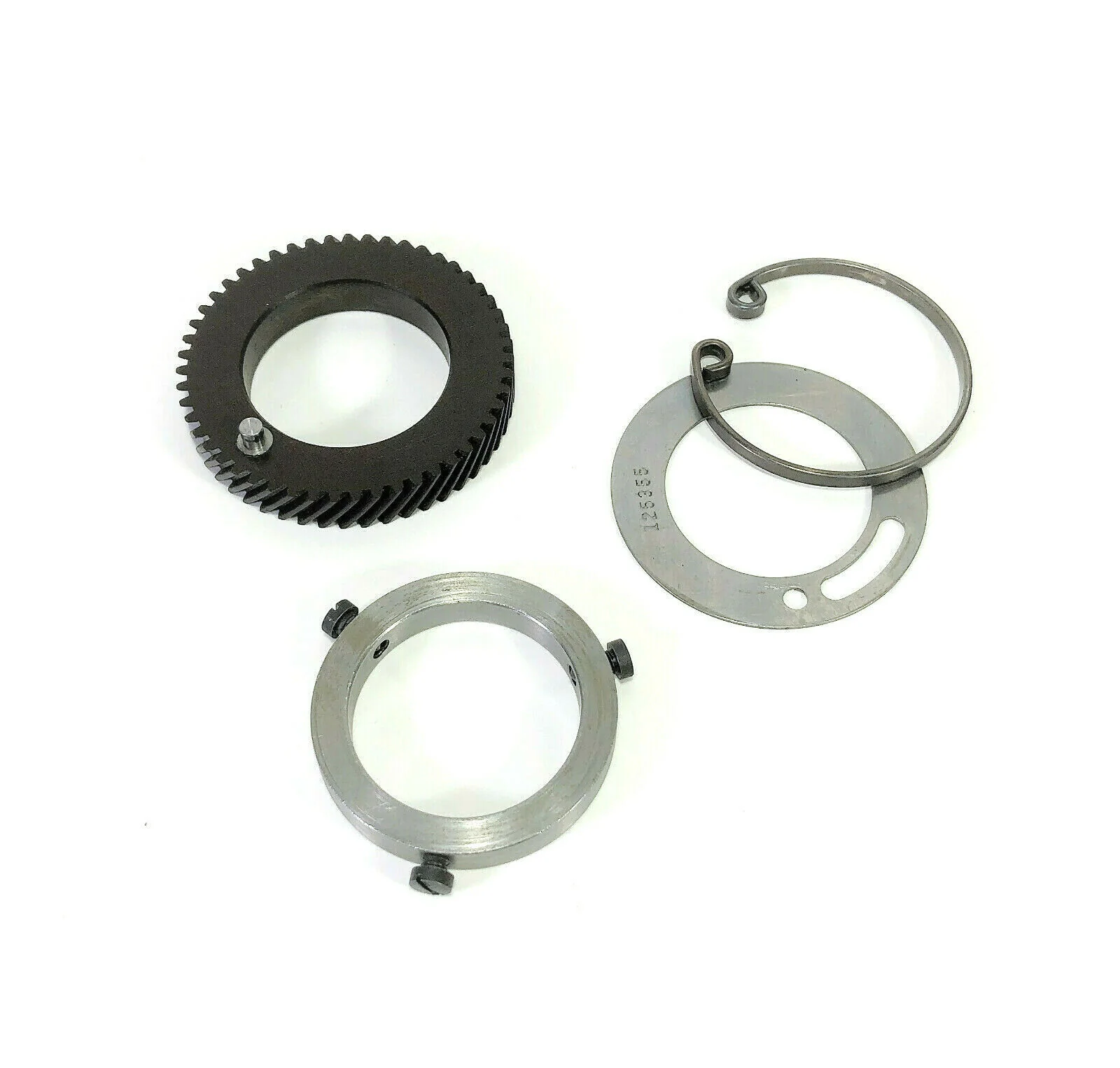 Singer 15-91 201-2 Sewing Machine Hand Balance Wheel Textolite Gear w Retaining Hardware Simanco