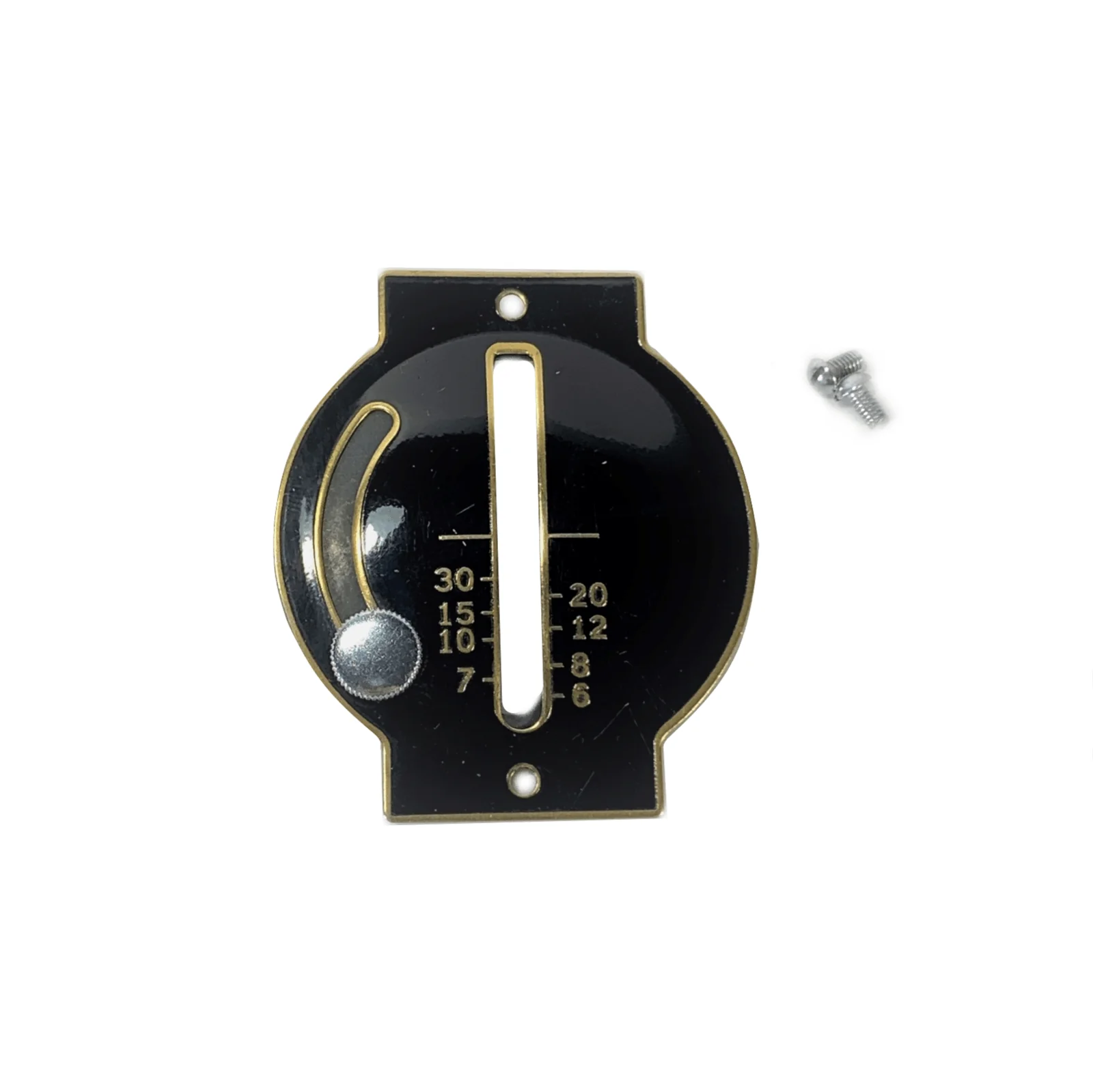 Singer 201K23 15-75 Sewing Machine Stitch Length Regulator Indicator Plate Assembly Simanco 125475