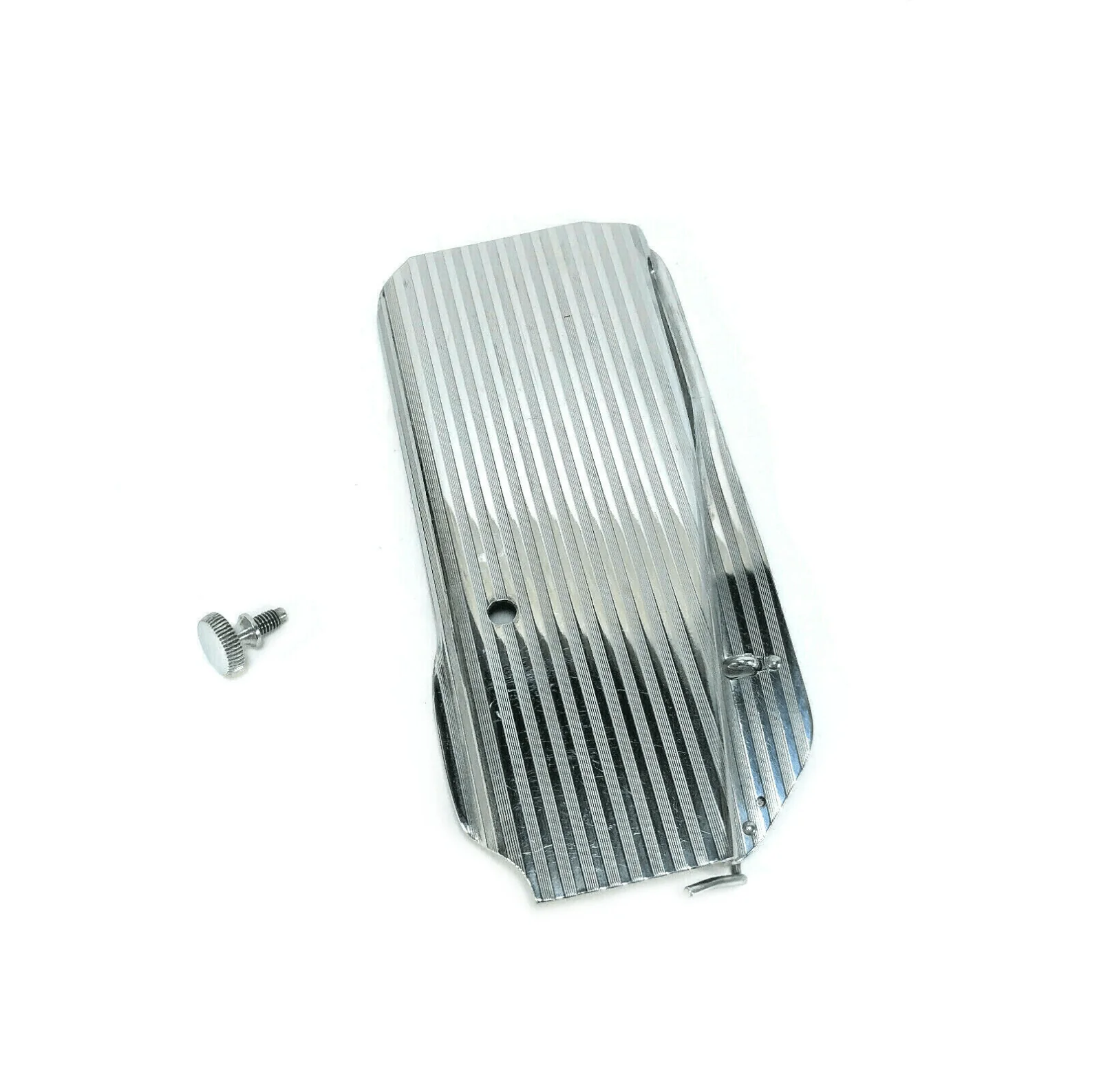 Singer 221 222K Featherweight Sewing Machine Striated Side Face Plate Cover Simanco 45718
