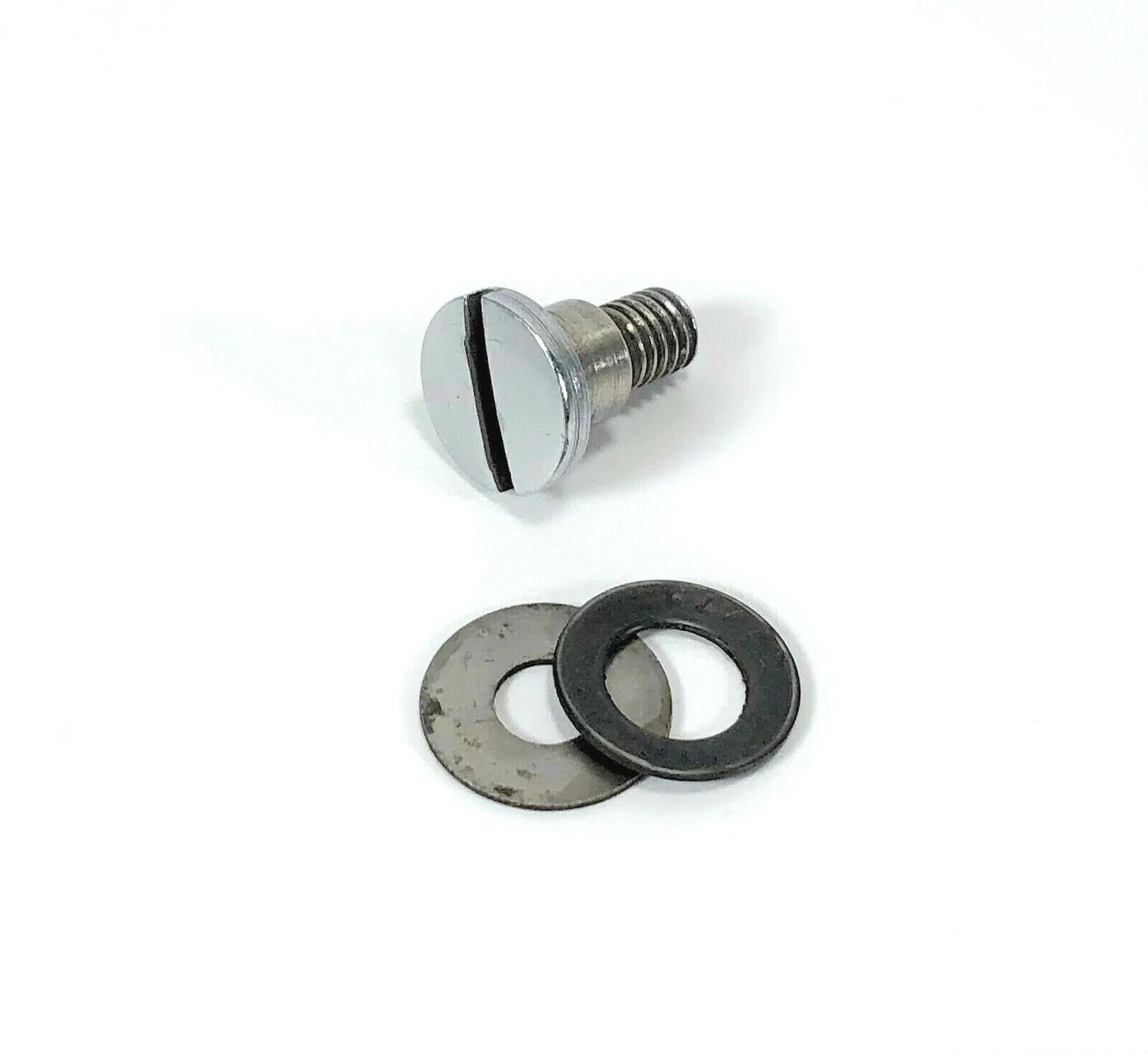 Singer 221 Featherweight Chrome Bobbin Winder Screw w Washers Simanco 51355