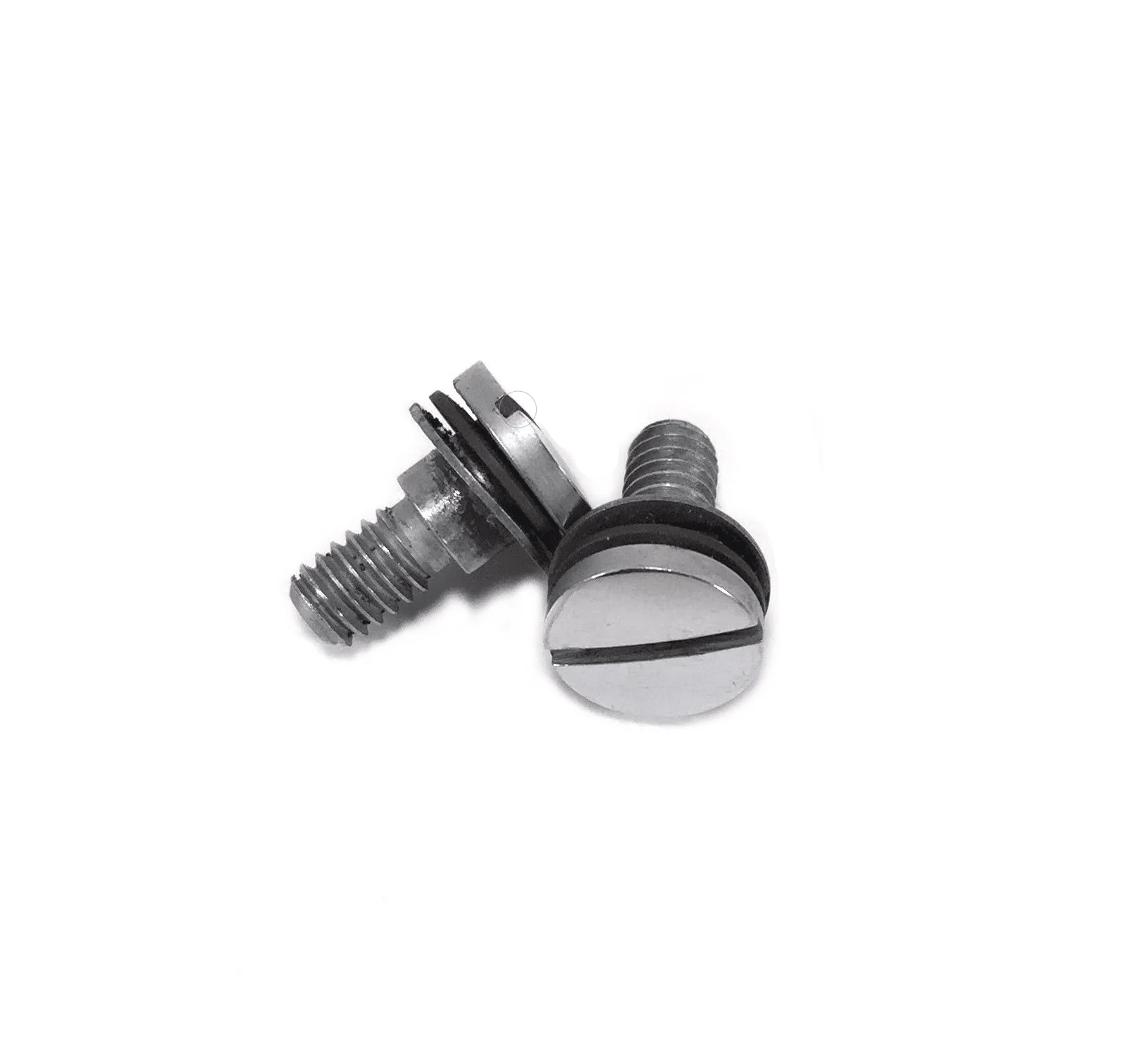 Singer 221 Featherweight Sewing Machine Chrome Extension Bed Screws Simanco 51380 CR