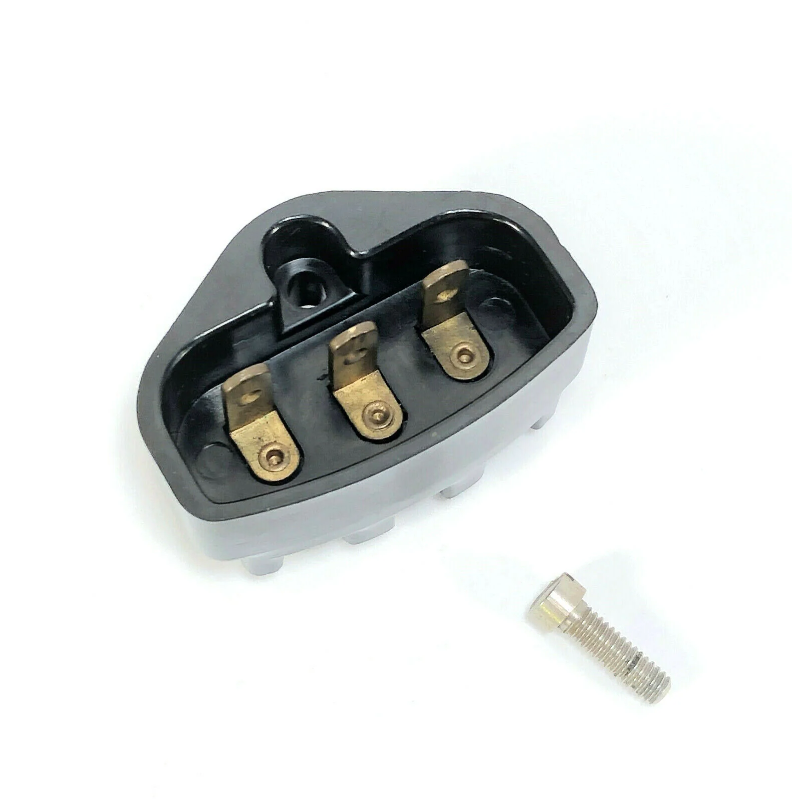 Singer 221K 222K Featherweight Sewing Machine Flat Prong Terminal Plug 220v