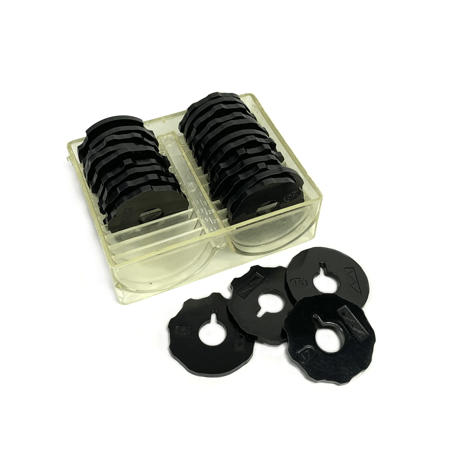 Singer 306 319 320 Sewing Machine Flat Fashion Disc Decorative Stitch Cam Set of 25