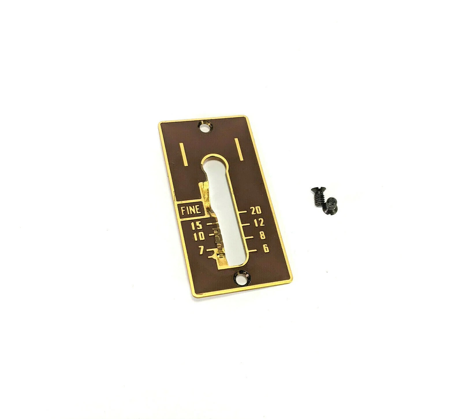 Singer 401 401A Sewing Machine Stitch Length Cover Plate Simanco 172295