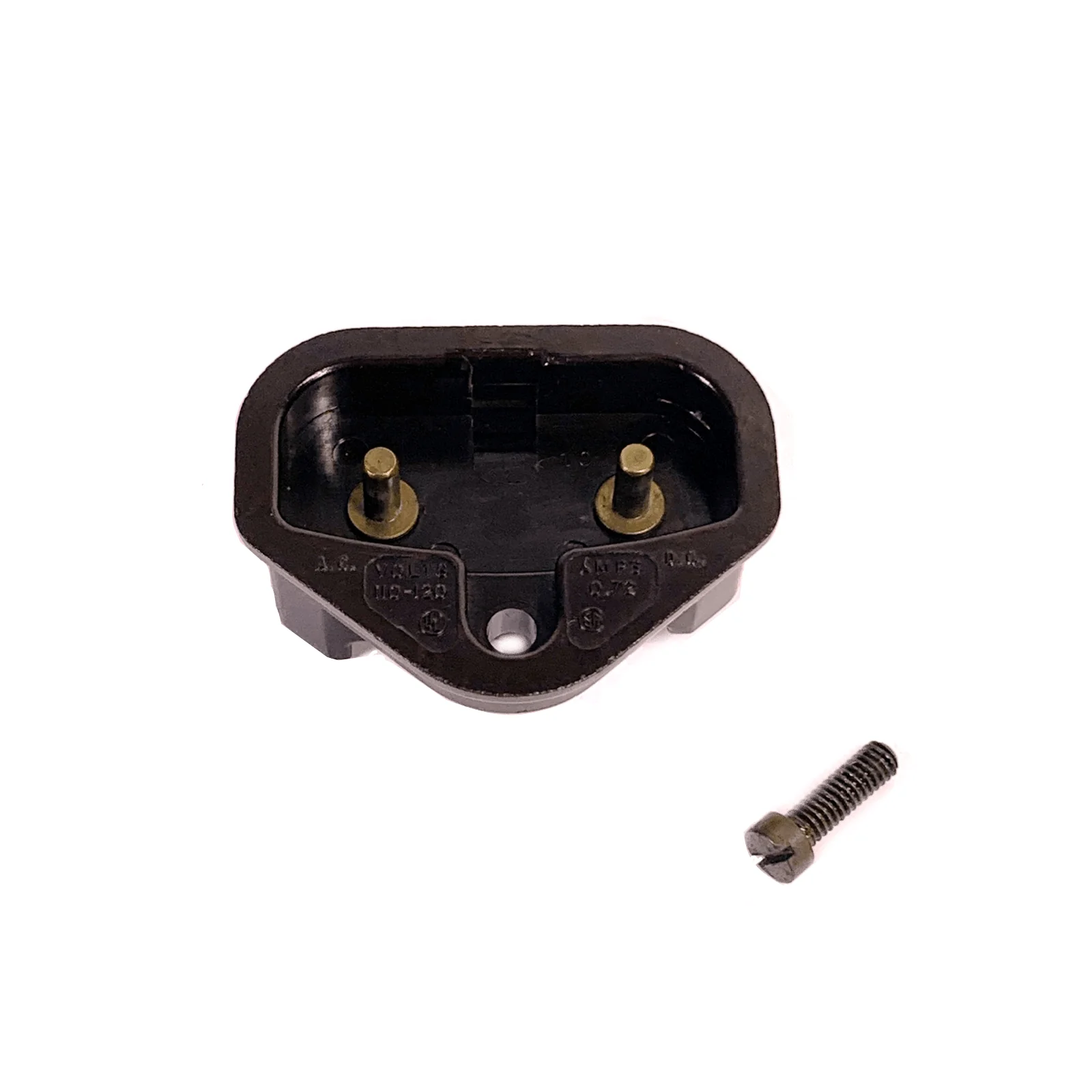 Singer 403 404 Sewing Machine Bakelite Terminal 2 Pin Power Plug Simanco
