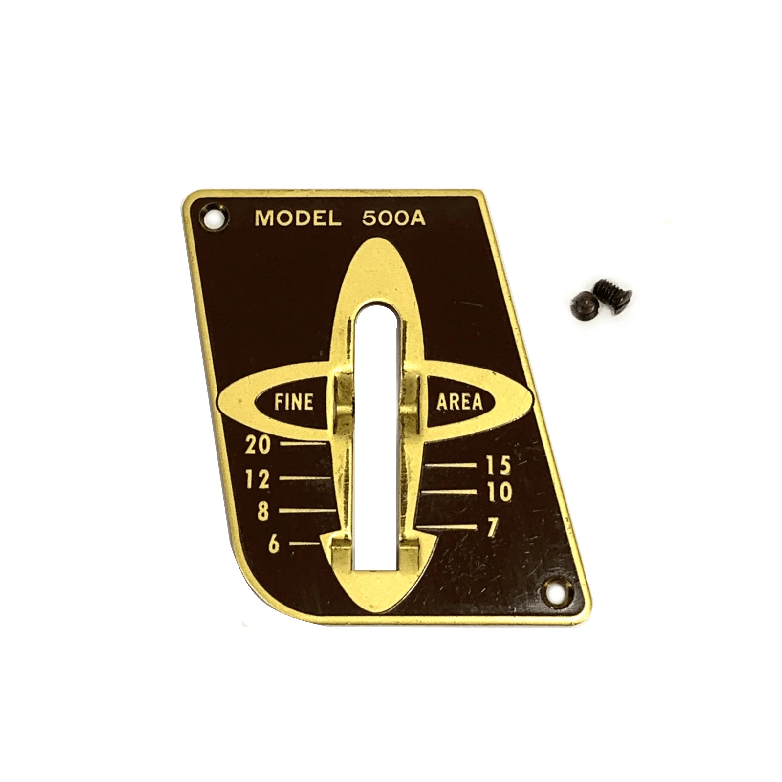 Singer 500 500A Rocketeer Sewing Machine Stitch Length Indicator Plate 172539
