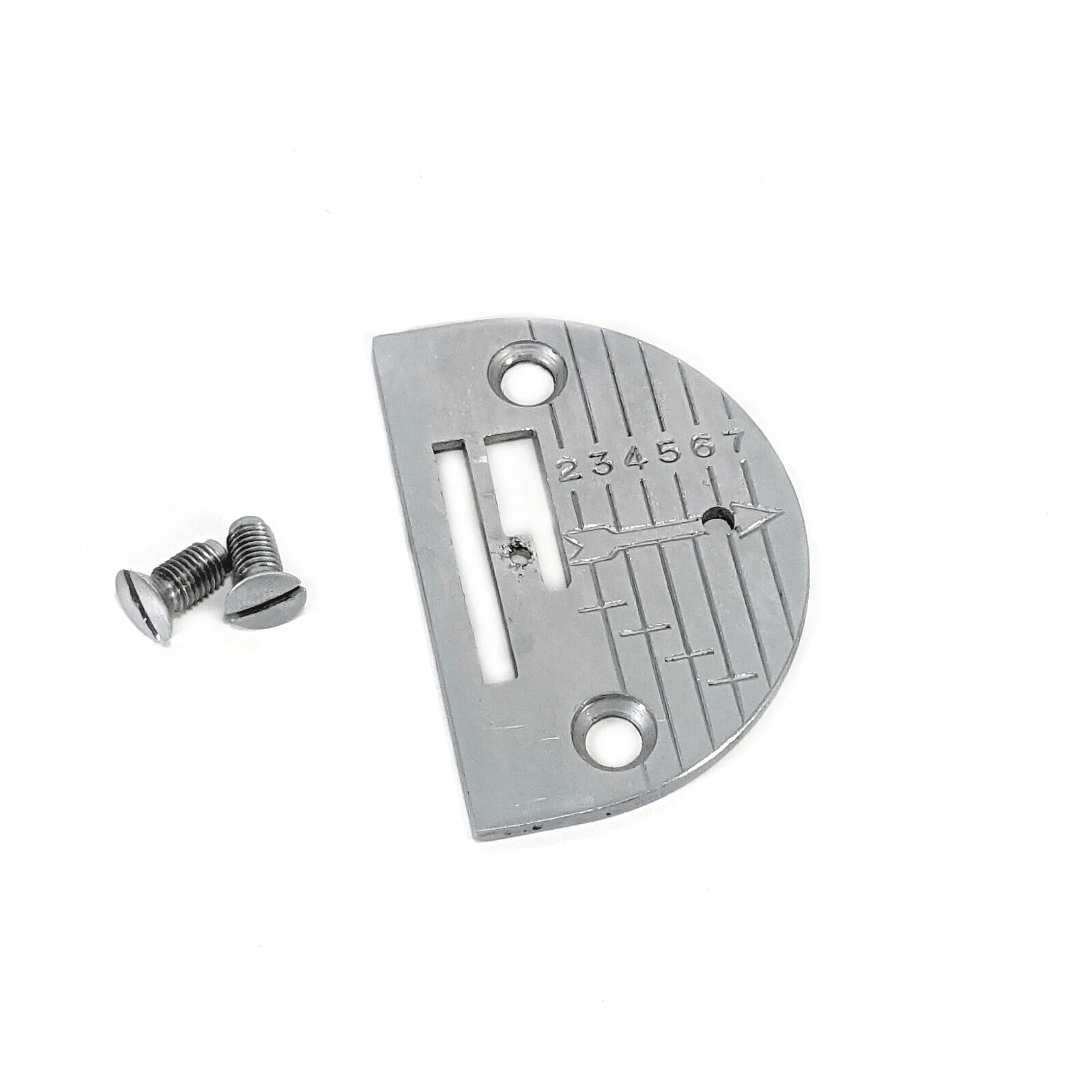 Singer 66 99 Sewing Machine Graduated Throat Needle Plate Simanco 32783 Satin Finish