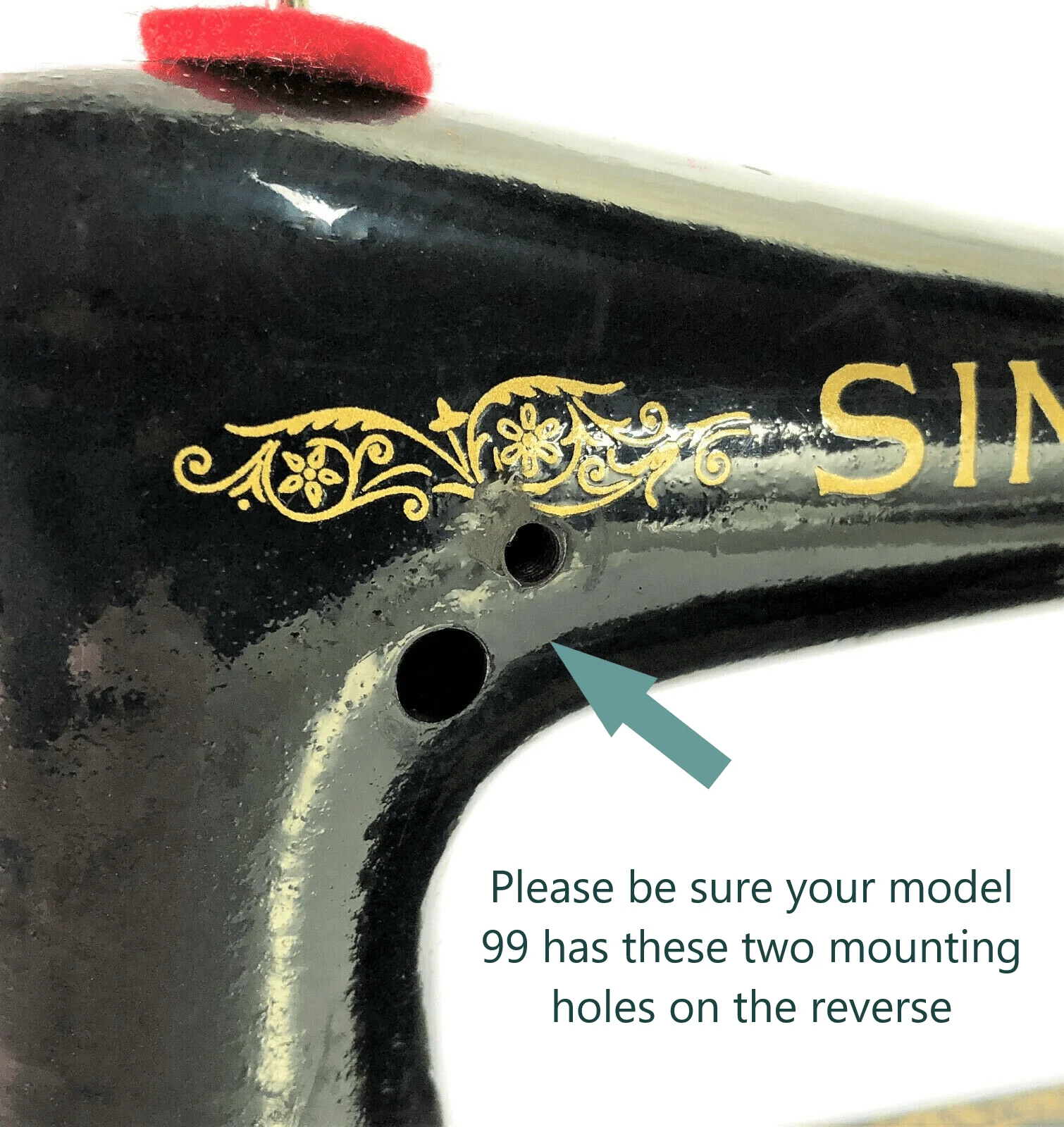 Singer 99 Sewing Machine Bakelite Work Light Singerlight Simanco S-3 Rewired - Image 5