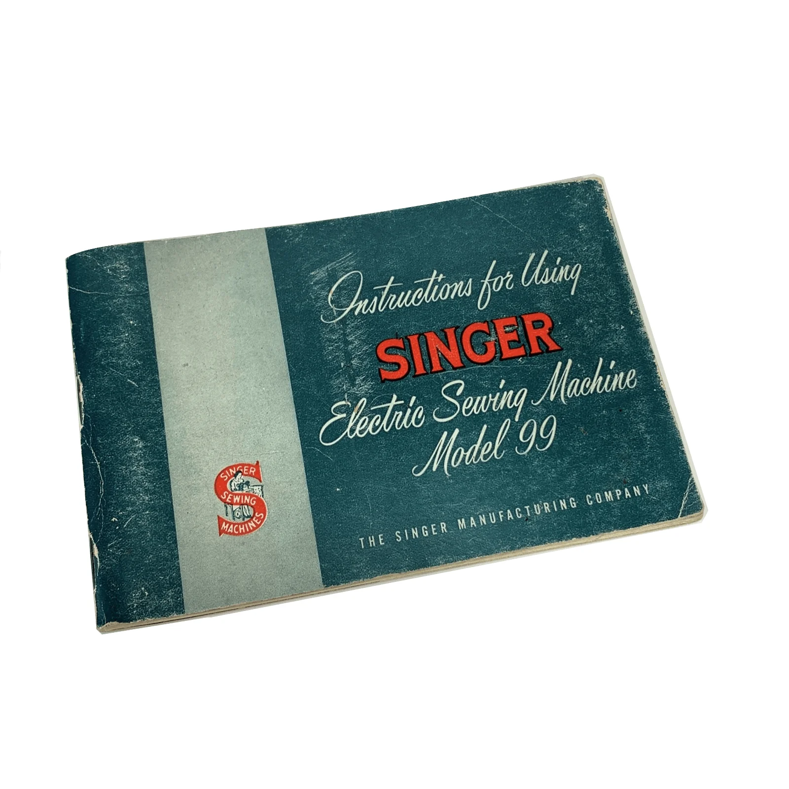 Singer 99K 99-28 Sewing Machine Instruction Manual Vintage Original 1953