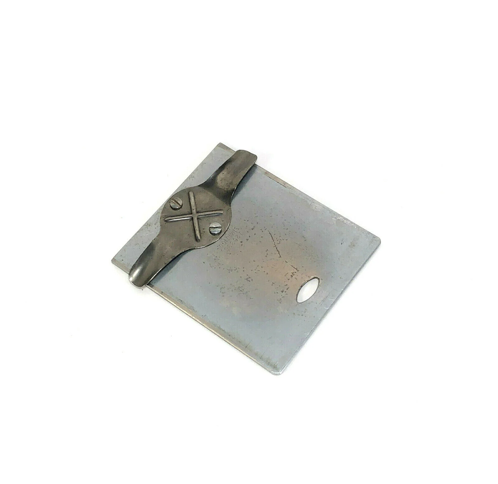 Singer Class 15 Sewing Machine Slide Plate in Nickel Simanco 125336 Model 15-86 15-88 15-90 15-91 - Image 2