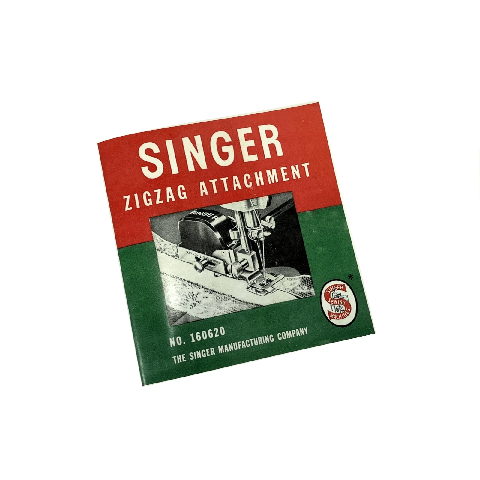 Singer Sewing Machine Adjustable Zigzag Attachment 160620 Instruction Manual New