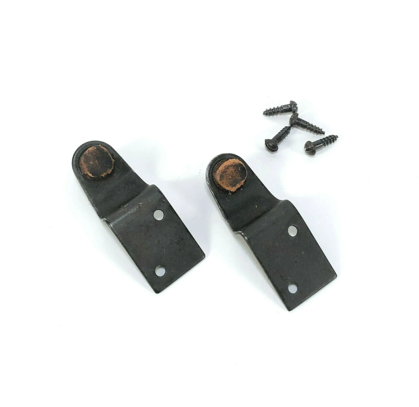 Singer Sewing Machine Bentwood Case Lid Knee Lever Support Brackets Simanco 124318