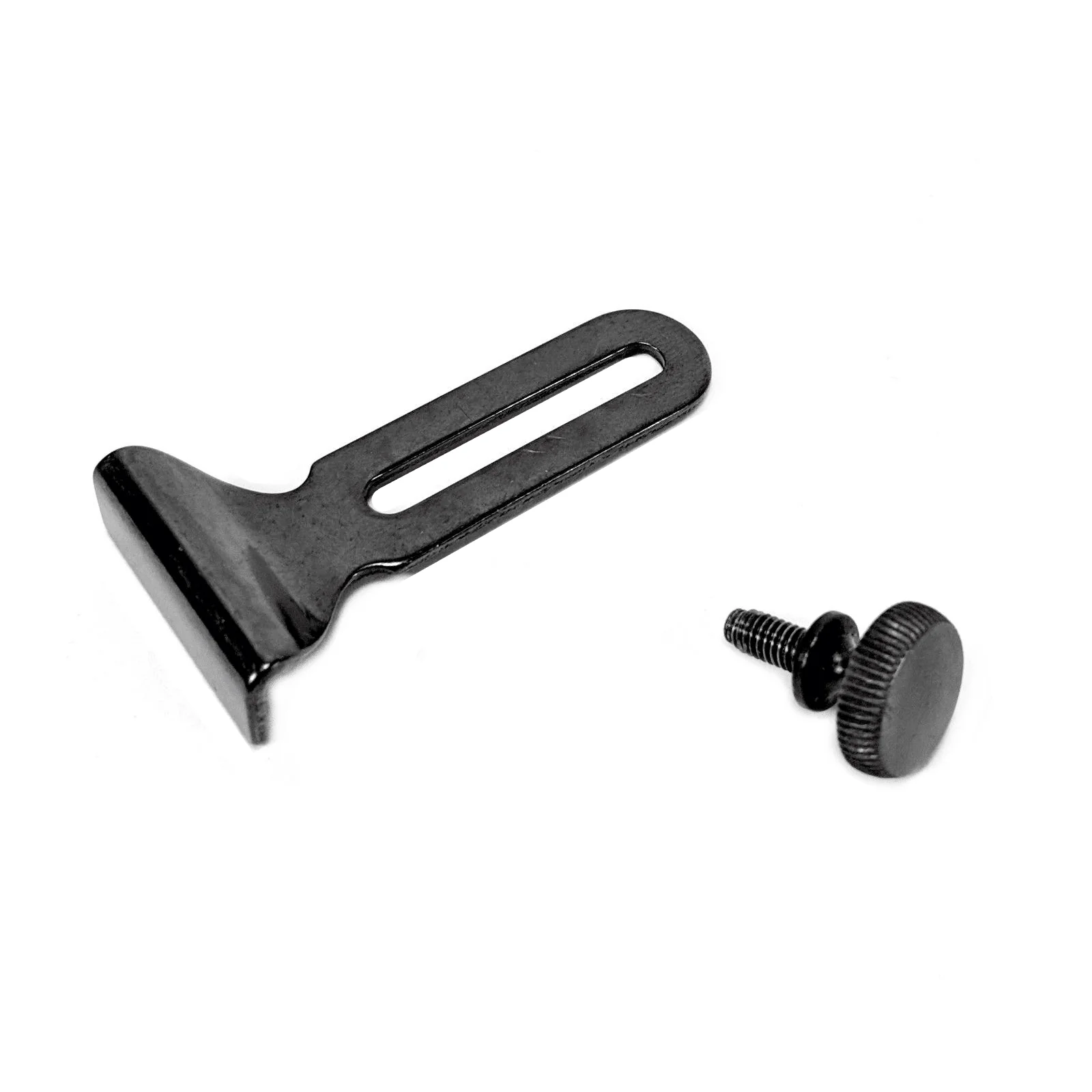 Singer Sewing Machine Blackside Seam Cloth Guide w Thumb Screw Simanco 25527 B