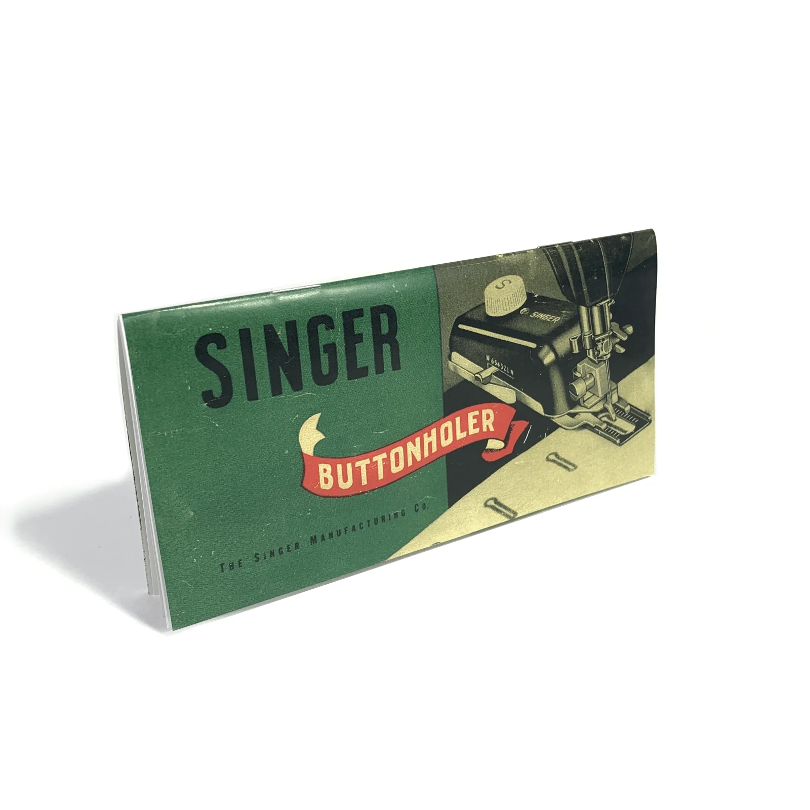 Singer Sewing Machine Buttonholer Attachment Instruction Manual 160506 160743 NEW