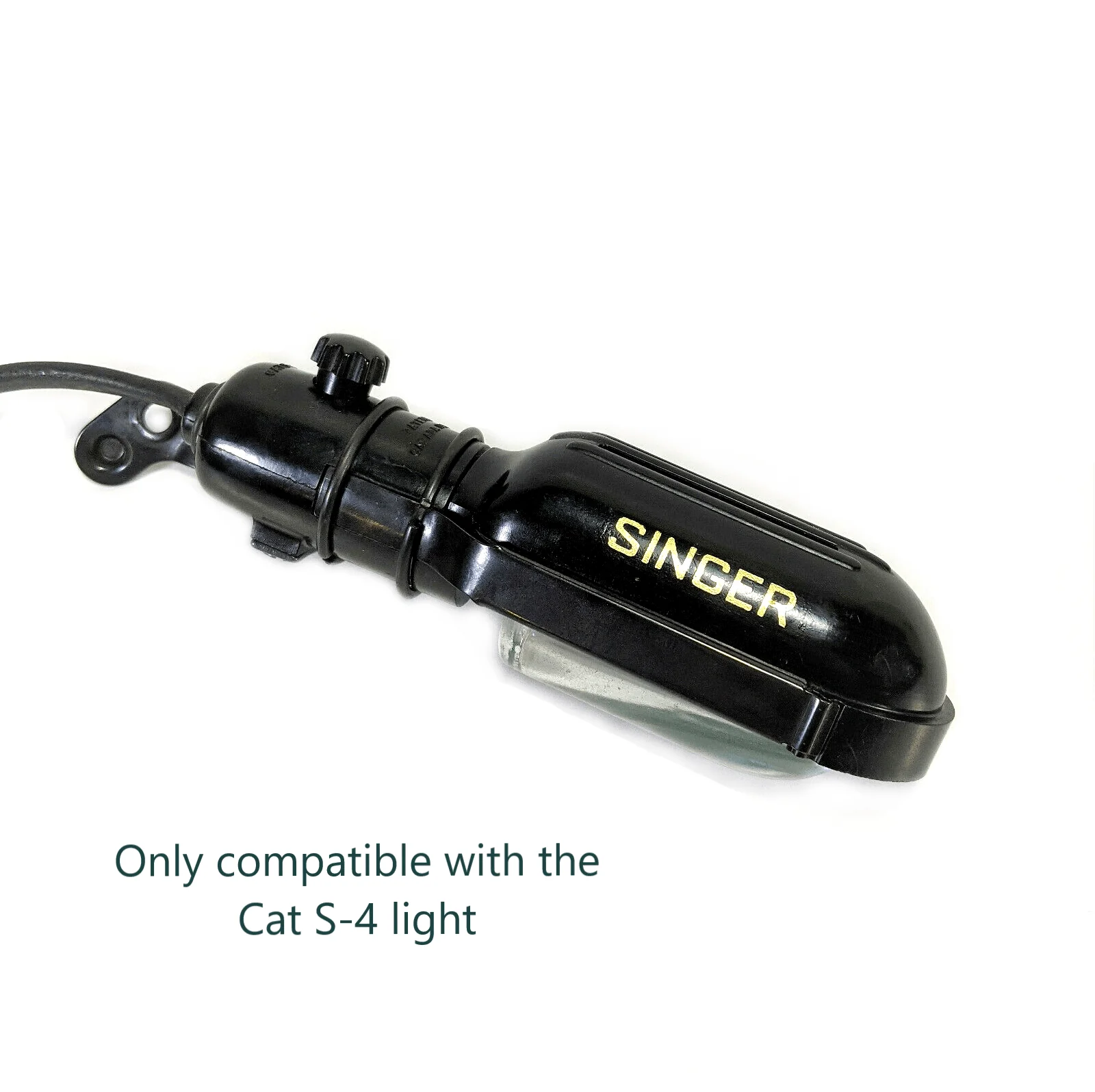 Singer Sewing Machine Glass Lens for Bakelite CAT S-4 Work Light Simanco 195279 - Image 2