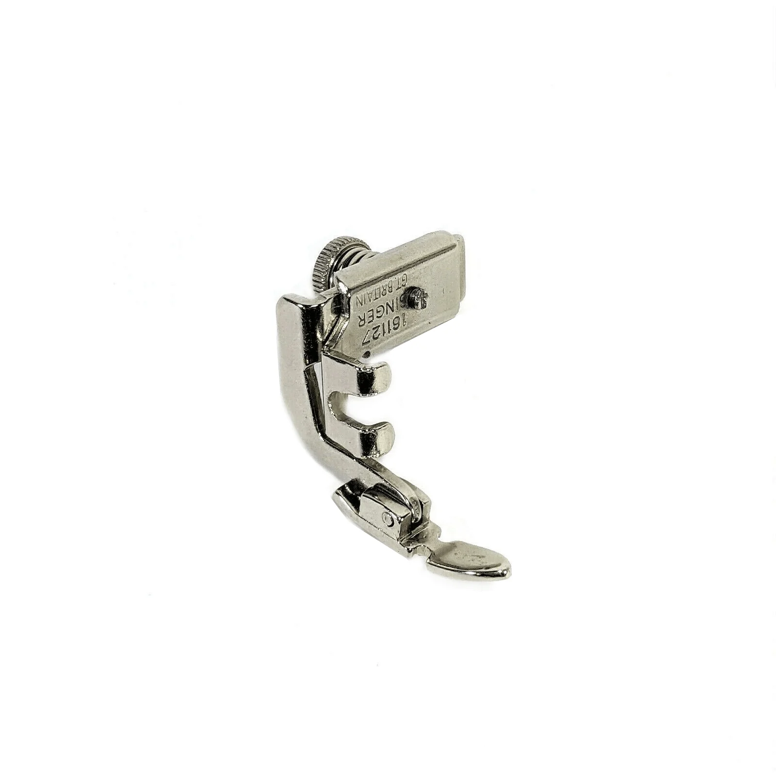 Singer Sewing Machine Low Shank Hinged Narrow Zipper Cording Foot Simanco 161127