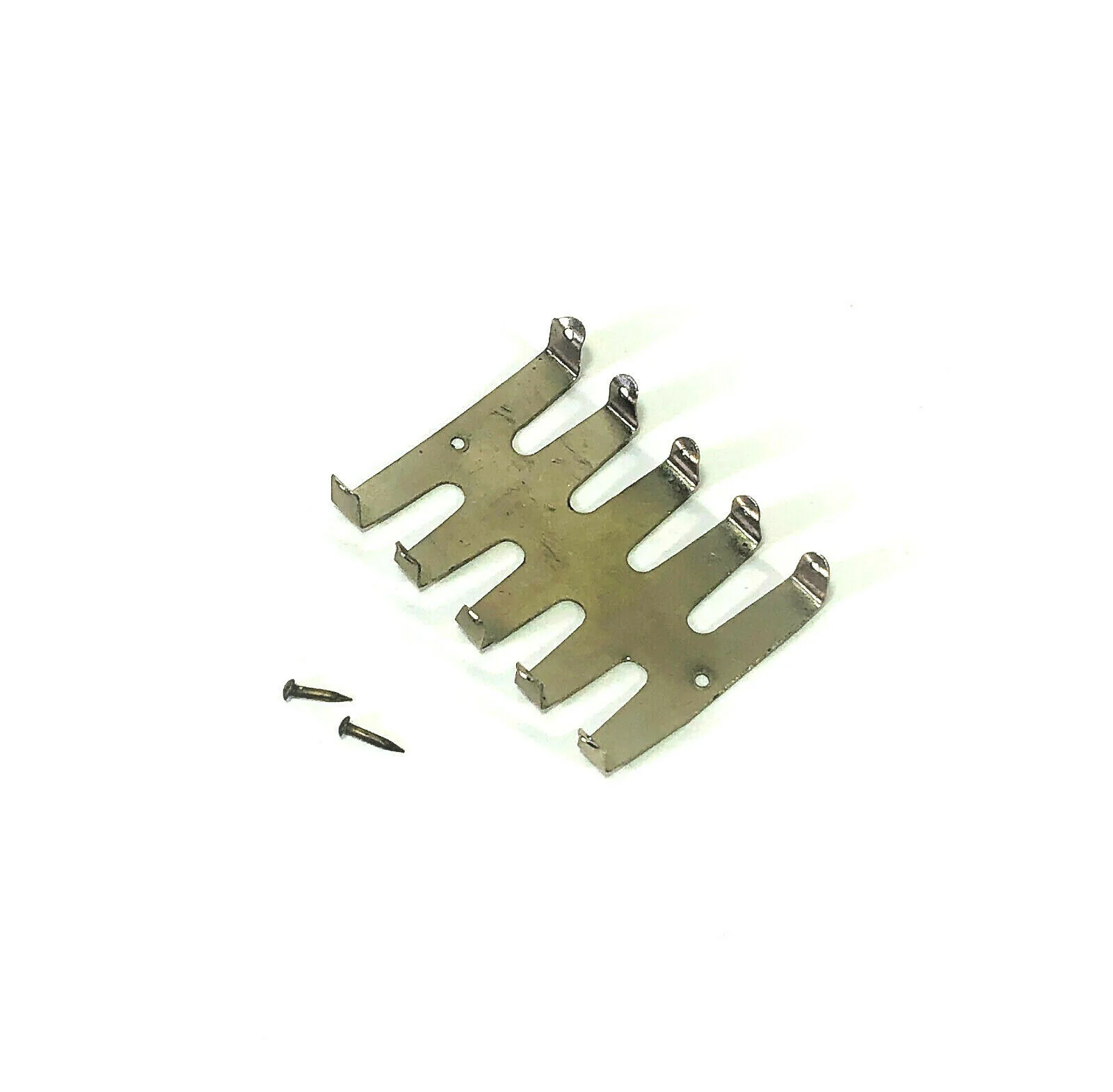Singer Sewing Machine Oak Puzzle Box Part Clip Bracket Holder for Long Bobbins