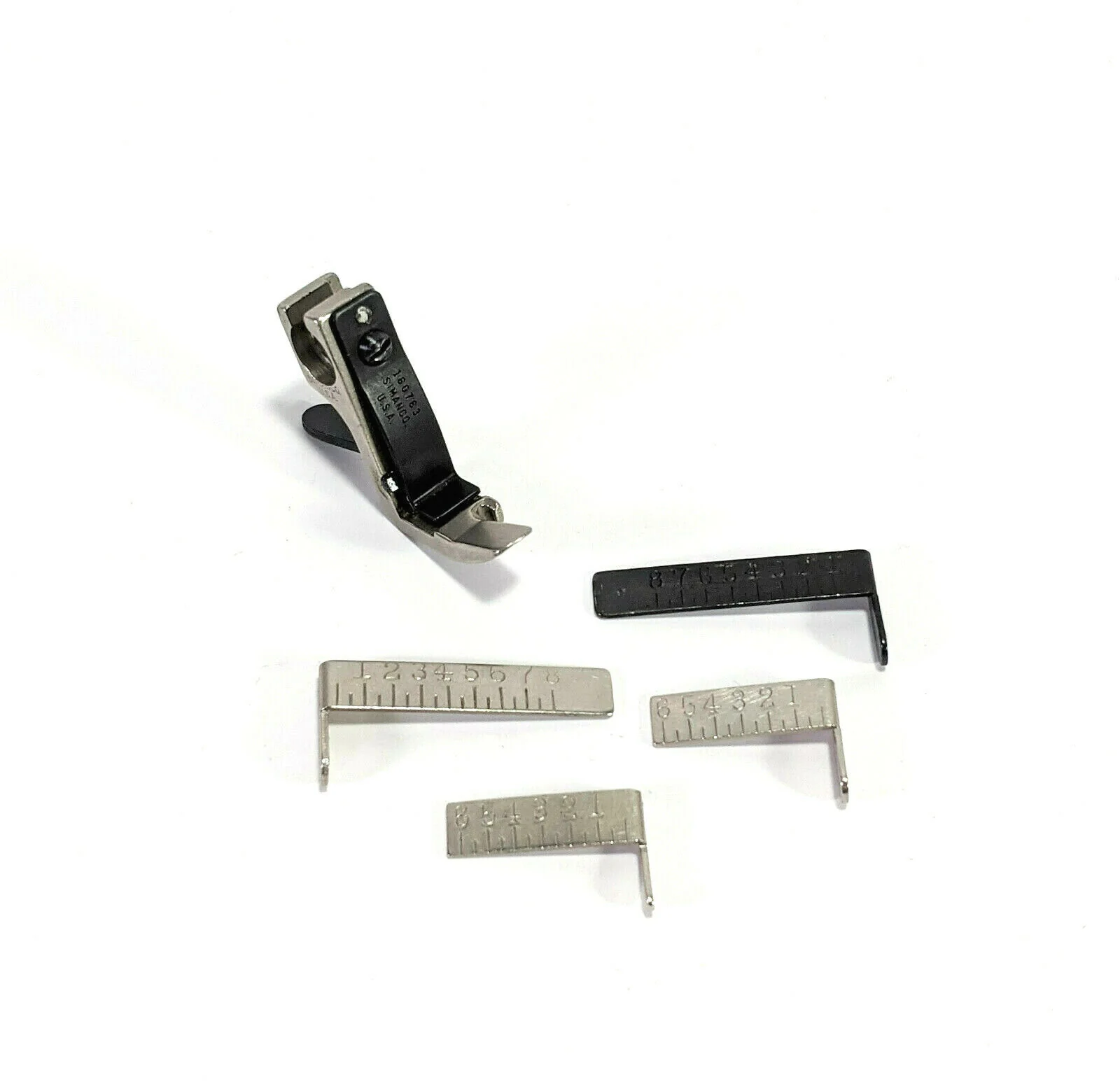 Singer Sewing Machine Slant Shank Gauge Foot Simanco 160763 301 401 403 500 503