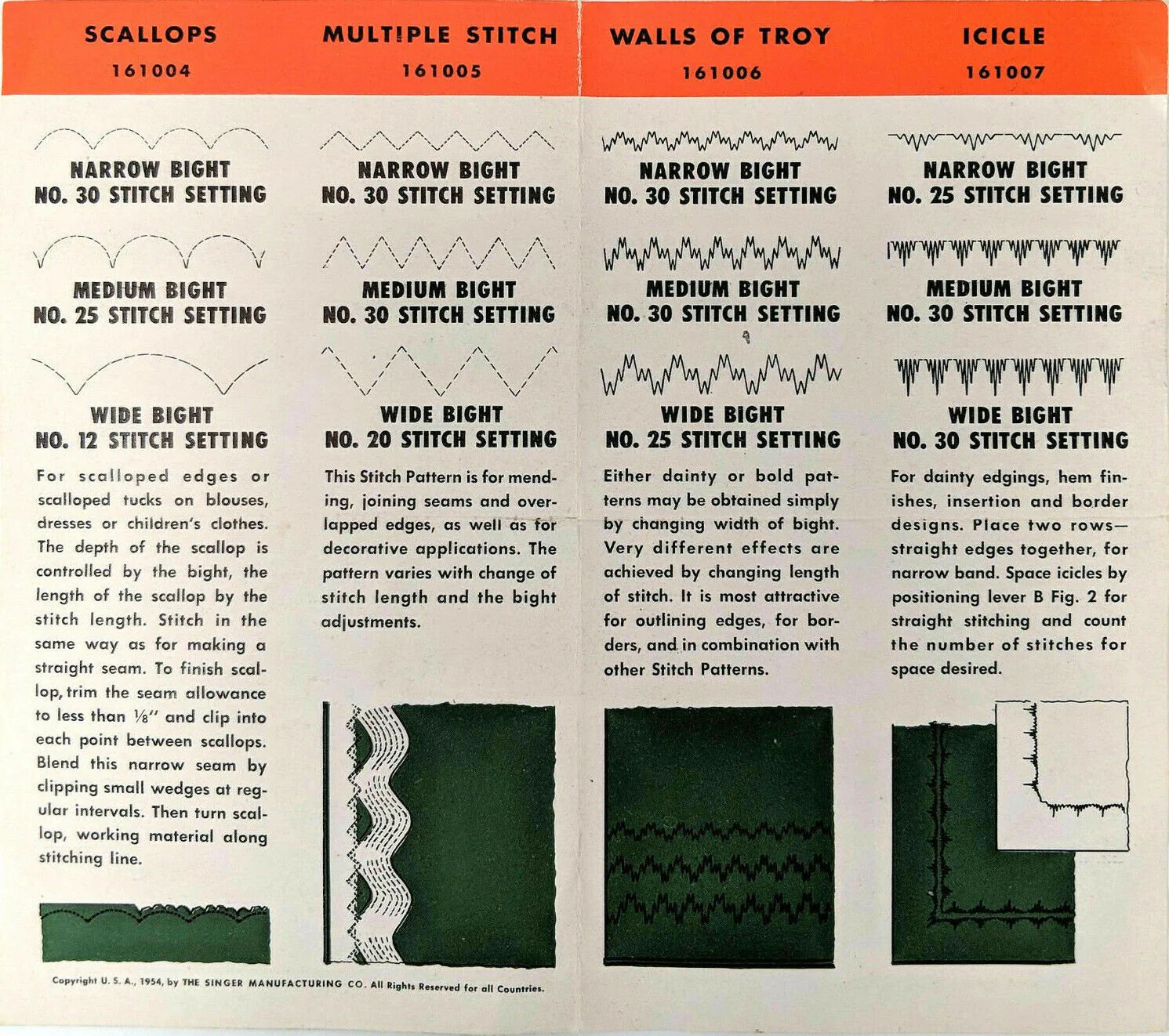 Singer Sewing Machine Automatic Zigzagger Stitch Pattern Cam Set Red Simanco 161008 L - Image 4