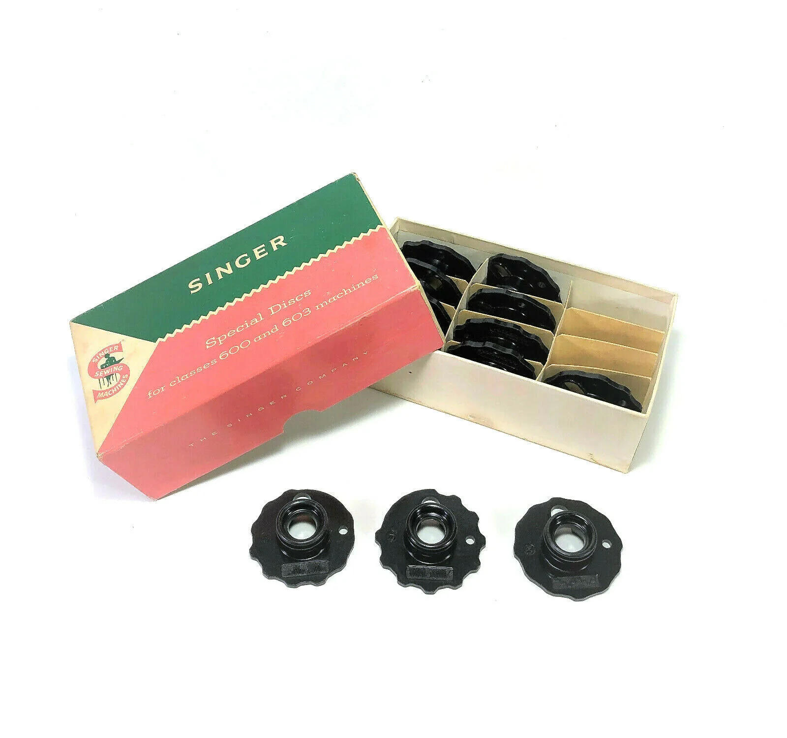 Singer Sewing Machine Top Hat Cams Special Stitch Disc Set 401 403 500 503 600 Series