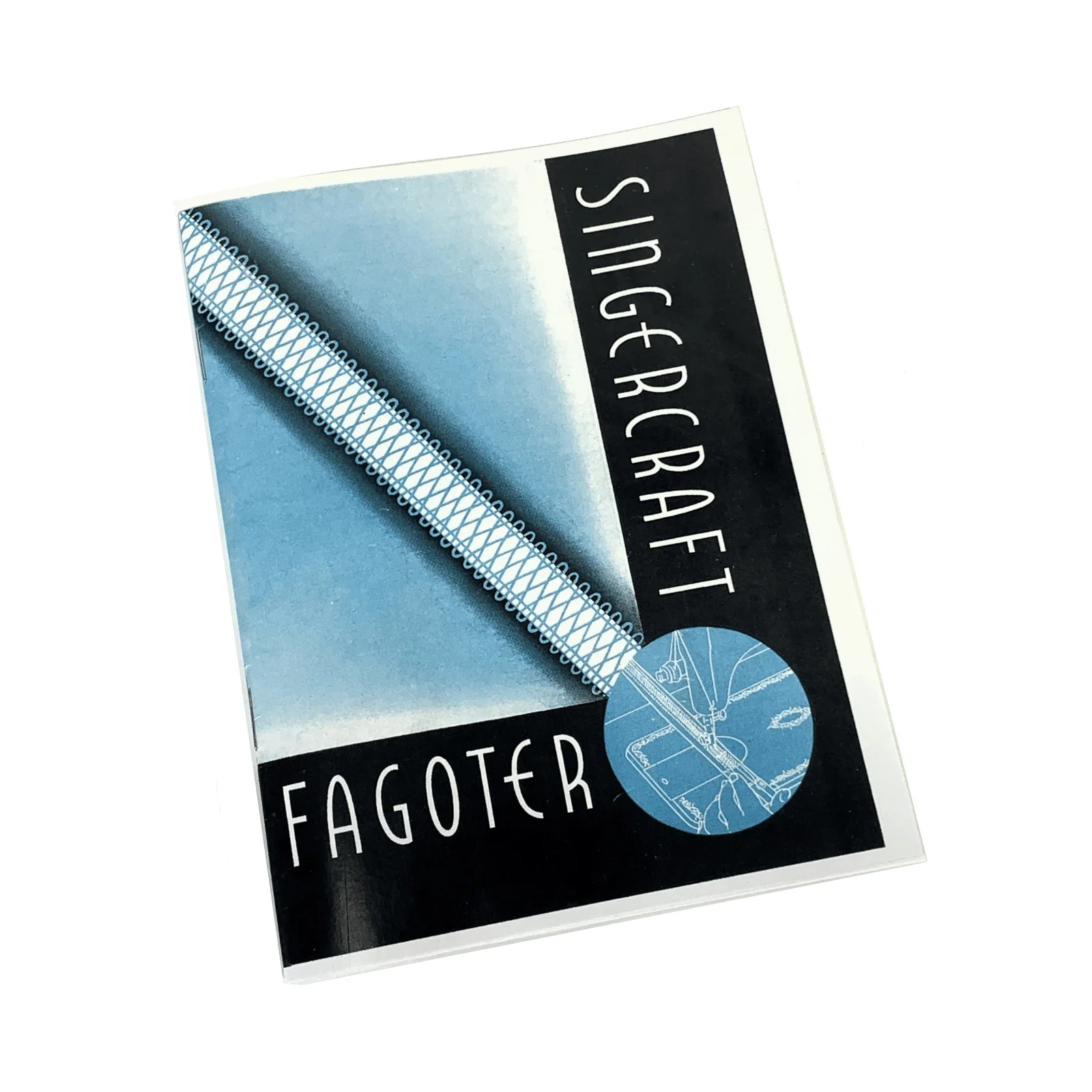 Singer Singercraft Fagoter 121255 Instruction Manual New Reproduction