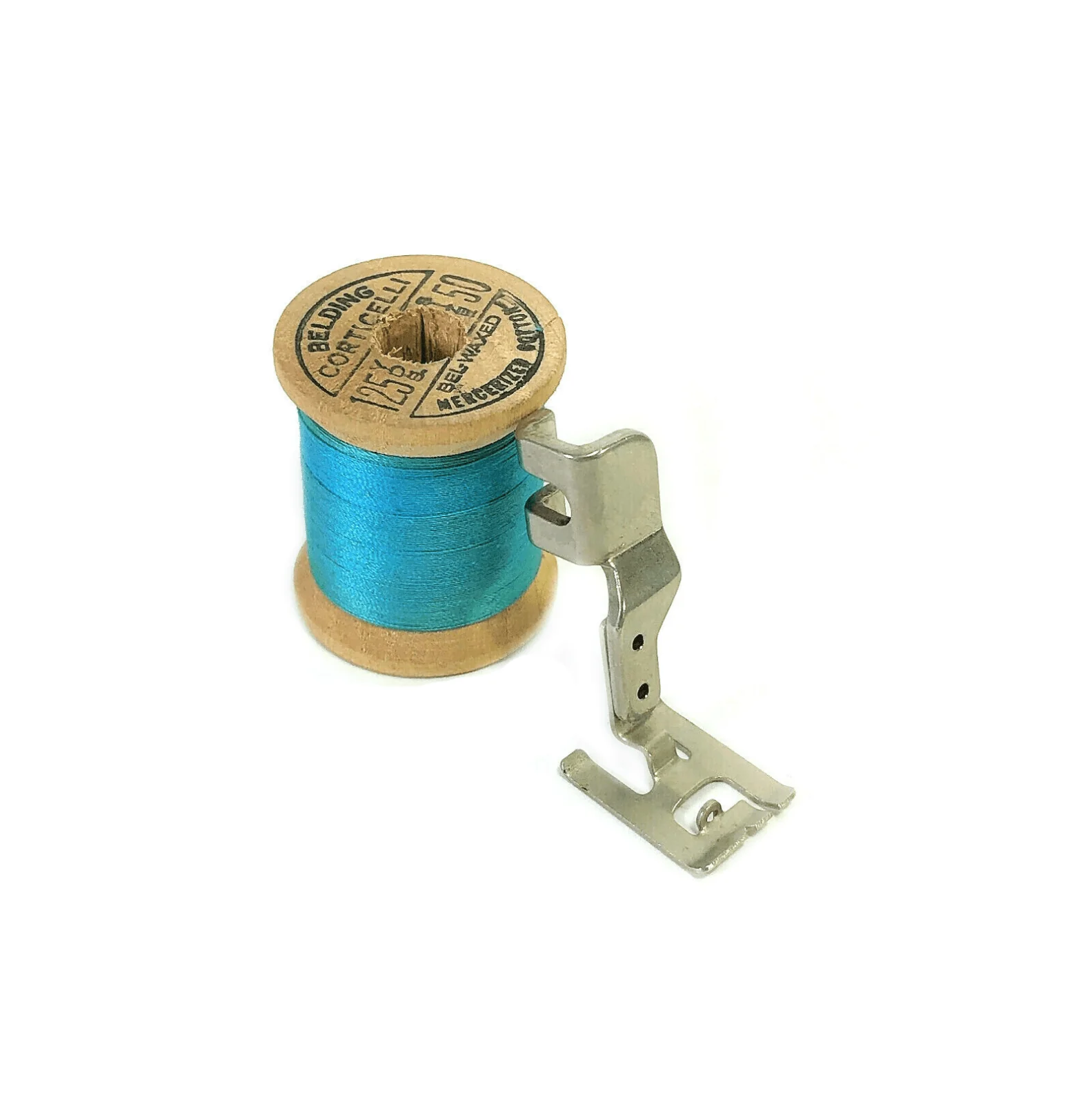 Singer Slant Shank Sewing Machine Special Purpose Foot Zigzag Satin Stitch Applique Button Simanco 161167