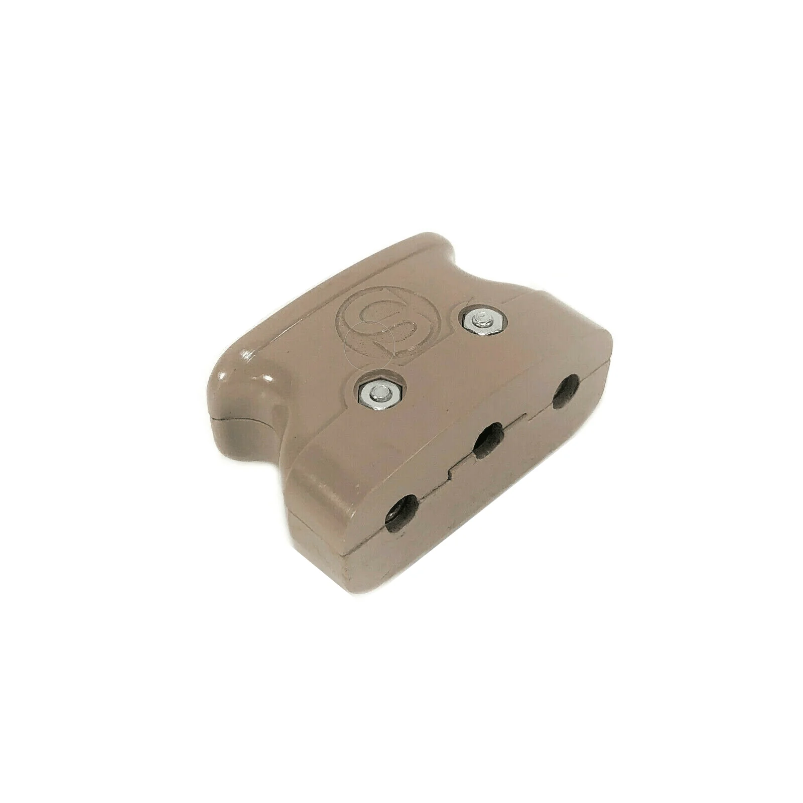 Singer Sewing Machine Tan Beige Bakelite Single Lead 3 Prong Pin Power Cord Plug