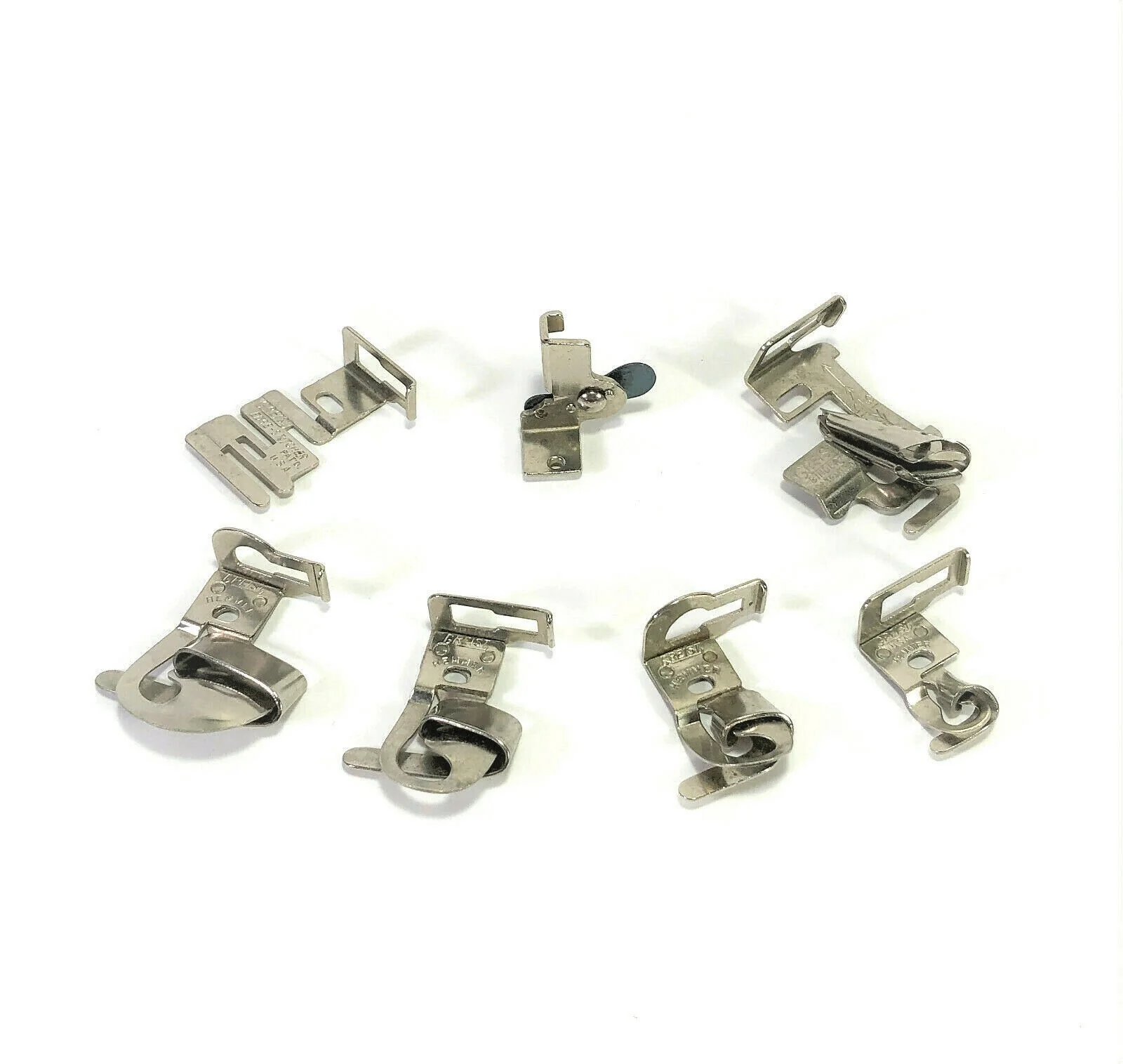 Vintage Greist Low Shank Sewing Machine Presser Foot Attachment Set
